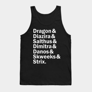 The D.E.L.V.E.R.S. (& Their DM) (Dark Shirts) Tank Top